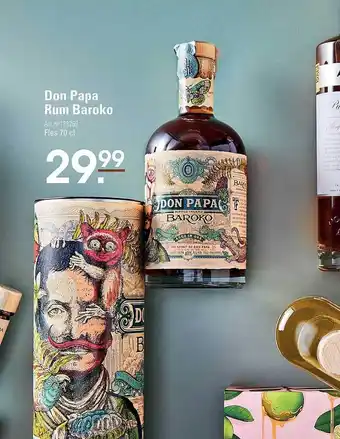 De Kweker Don papa rum baroko aanbieding