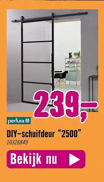 Hornbach Pertura diy-schuifdeur aanbieding