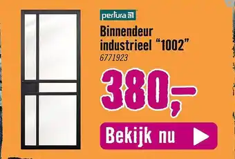 Hornbach Pertura binnendeur industrieel aanbieding