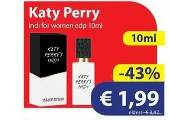 Die Grenze Katy perry indi for women edp 10ml aanbieding