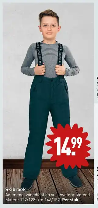 ALDI Skibroek aanbieding