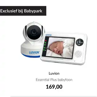 Babypark Luvion essential plus babyfoon aanbieding