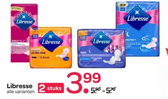 Spar Libresse alle varianten aanbieding