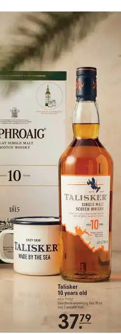 Sligro Talisker 10 years old aanbieding