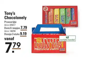 Sligro Tony's chocolonely aanbieding