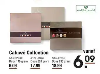 Sligro Caluwe collection aanbieding