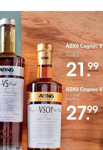 Sligro Abk6 cognac v aanbieding