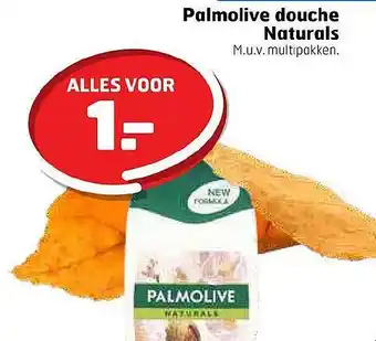 Trekpleister Palmolive douche naturals aanbieding