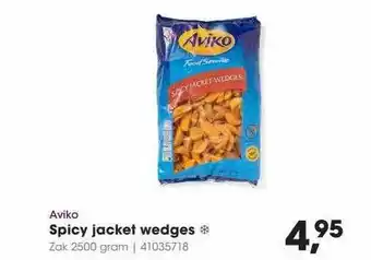 HANOS Aviko spicy jacket wedges aanbieding