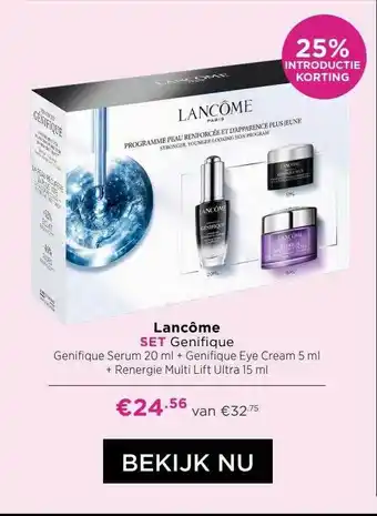 ICI Paris XL Lancôme genifique aanbieding