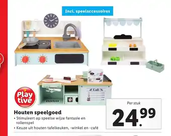 Lidl Houten speelgoed aanbieding