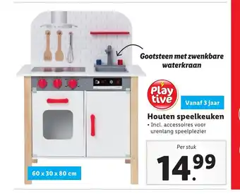 Lidl Houten speelkeuken aanbieding