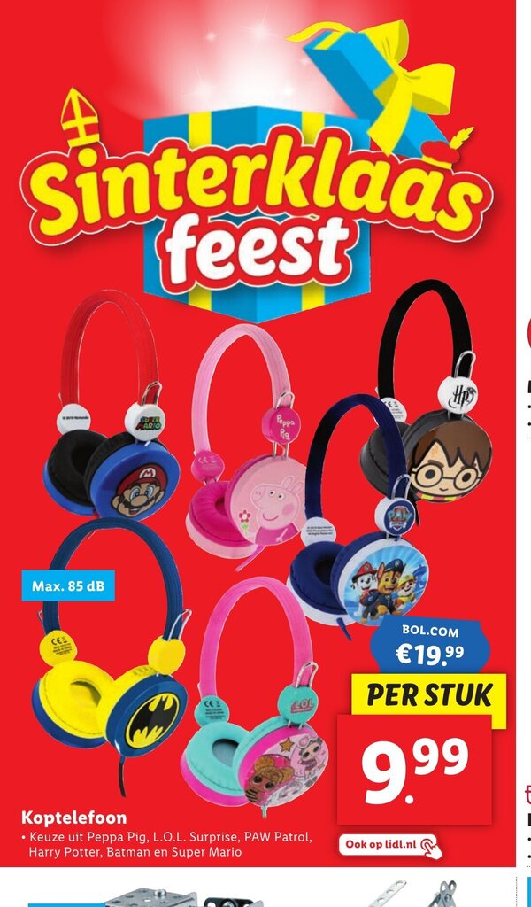 koptelefoon aanbieding