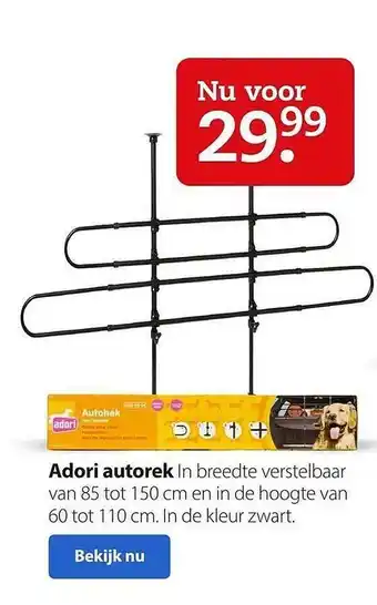 Boerenbond Adori autorek aanbieding