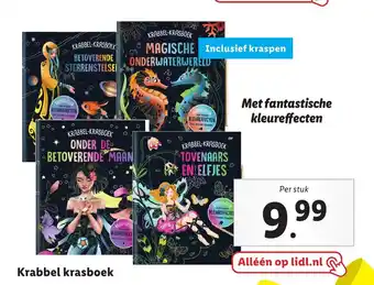 Lidl Krabbel krasboek aanbieding