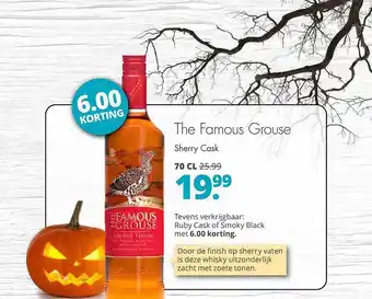 Mitra The famous grouse sherry cask 6.00 korting aanbieding