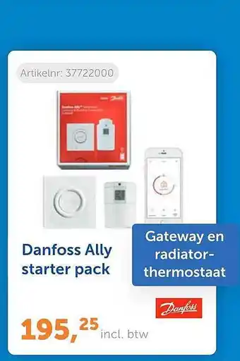 Warmteservice Danfoss ally starter pack aanbieding