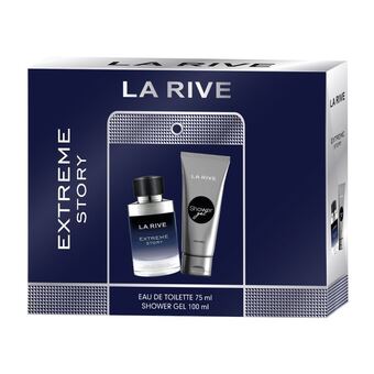 Douglas La rive extreme story 75ml eau de toilette + 100ml showergel giftset aanbieding