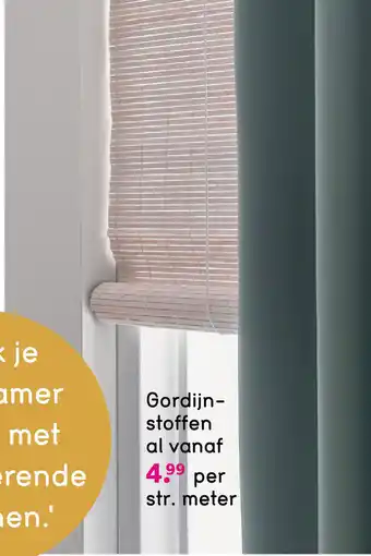 Leen Bakker Fenstr Bamboe Rolgordijn aanbieding