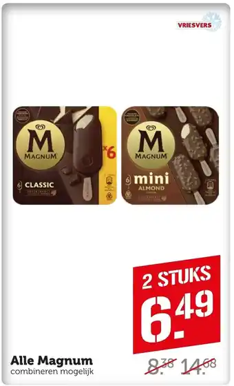 Coop Alle magnum aanbieding