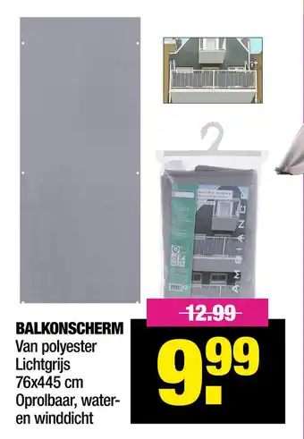 Big Bazar BALKONSCHERM aanbieding