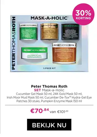 ICI Paris XL Peter Thomas Roth SET Mask-a-Holic aanbieding