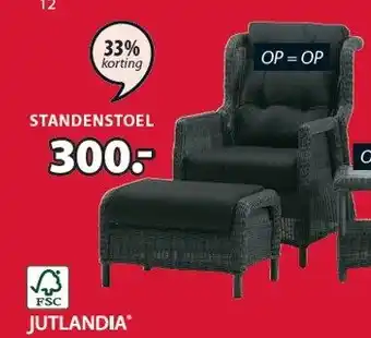 Jysk STANDENSTOEL aanbieding