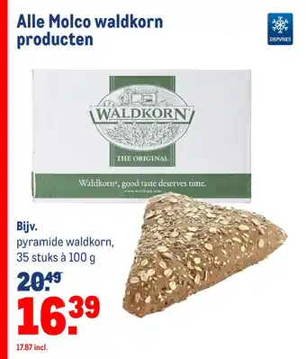 Makro Alle Molco waldkorn producten aanbieding