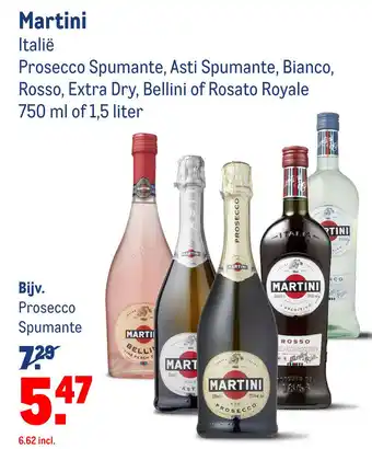 Makro Martini aanbieding