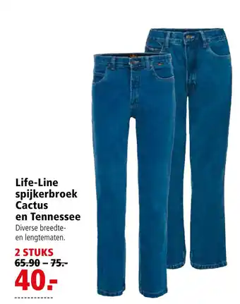 Welkoop Life-Line spijkerbroek Cactus en Tennessee S aanbieding