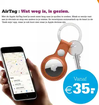 Telecombinatie AirTag vanaf aanbieding