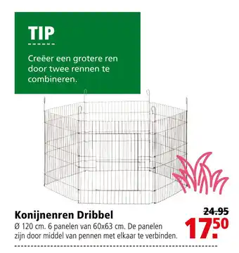 Welkoop Konijnenren Dribbel aanbieding