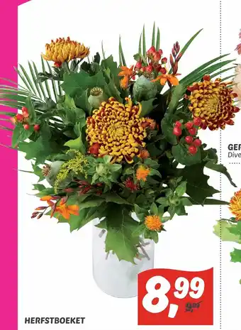 Dekamarkt Herfstboeket aanbieding