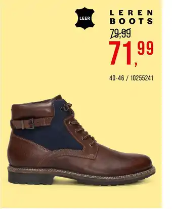 Bristol Leren boots aanbieding