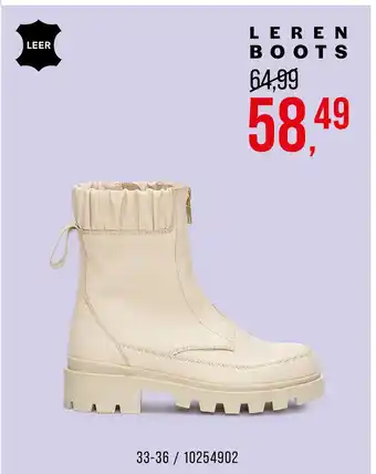 Bristol Leren boots aanbieding