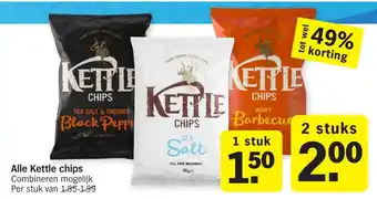 Albert Heijn Kettle chips aanbieding