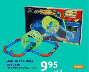 Action Glow-in-the-dark racebaan aanbieding