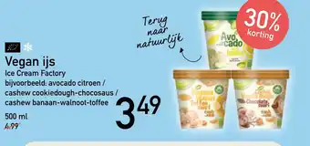 Ekoplaza Vegan ijs Ice Cream Factory aanbieding