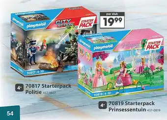 Top1Toys Starterpack politie starterpack prinsessentuin aanbieding