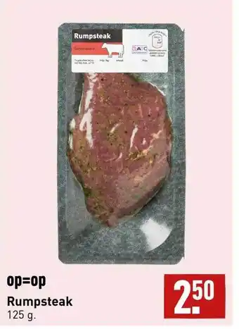 ALDI Rumpsteak aanbieding