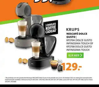 Expert Krups Nescafe Dolce Gusto KP270A aanbieding