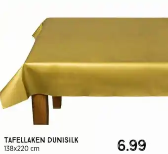 Xenos Tafellaken dunisilk 138x220 cm aanbieding