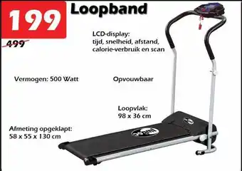 iTEK Loopband aanbieding