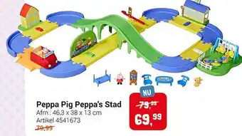 Lobbes Peppa pig peppa's stad aanbieding