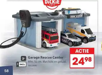 Top1Toys Garage rescue center aanbieding