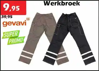 iTEK Gevavi werkbroek aanbieding