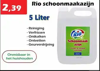 iTEK Rio schoonmaakazijn aanbieding