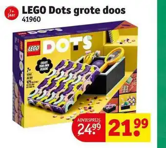 Kruidvat Lego dots grote doos aanbieding