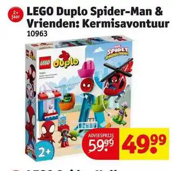 Kruidvat Lego duplo spider-man & vrienden: kermisavontuur aanbieding