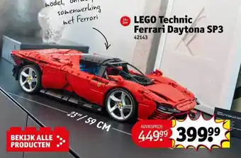 Kruidvat Lego technic ferrari daytona sp3 aanbieding